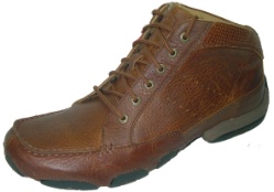 Twisted X MDM0006 Men's' Casuals Western Boot with Cognac Glazed Pebble Leather Foot and a Round Toe